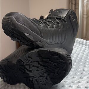 NEW JBU MEN’S BLACK SHOES.